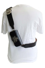 Load image into Gallery viewer, Victorian Police Officers Cross Belt and Pouch Leather
