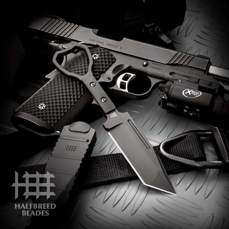 Halfbreed Blades Compact Clearance Knife & Trainer Bundle CCK-02