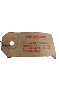 Original WW2 Trip Wire