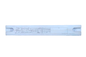 Artillery slide rule