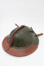 Load image into Gallery viewer, WWI WW2 British Brodie leather Helmet Carrier
