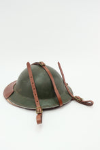 Load image into Gallery viewer, WWI WW2 British Brodie leather Helmet Carrier
