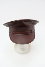 Load image into Gallery viewer, WW1 Leather Transport Drivers Cap
