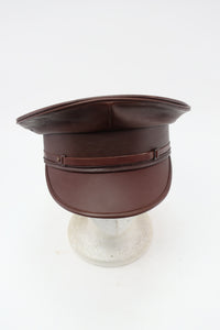 WW1 Leather Transport Drivers Cap