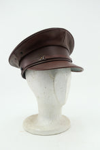 Load image into Gallery viewer, WW1 Leather Transport Drivers Cap
