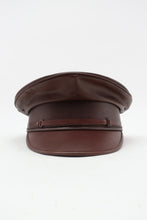 Load image into Gallery viewer, WW1 Leather Transport Drivers Cap
