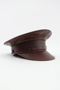 WW1 Leather Transport Drivers Cap