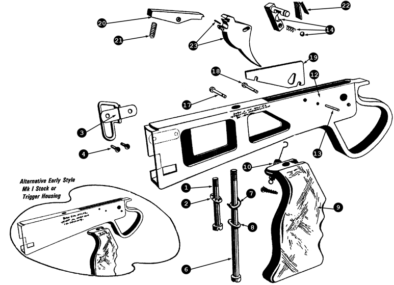 Owen Gun Parts 2 – Warwick Firearms and Militaria