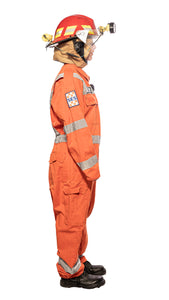 SES jumpsuit and helmet uniform