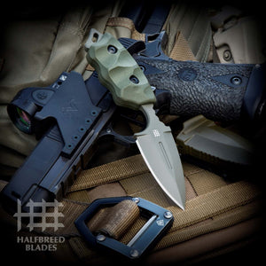 Halfbreed Blades Compact Clearance Knife- Fixed Blade CCK- 05