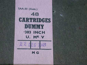 WW2 .303 Armourers Inspection Rounds