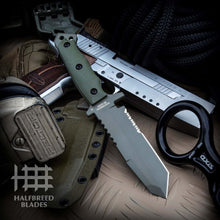 Load image into Gallery viewer, Halfbreed Blades Medium Infantry Knife- Fixed Blade MIK-02
