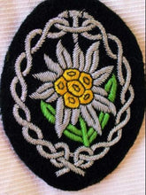 Load image into Gallery viewer, Gebirgsjäger Edelweiss Sleeve Insignia
