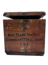 Load image into Gallery viewer, Box, Plane Testing Carrier no. 7 Dial Sight MK.1
